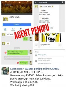 agent penipu